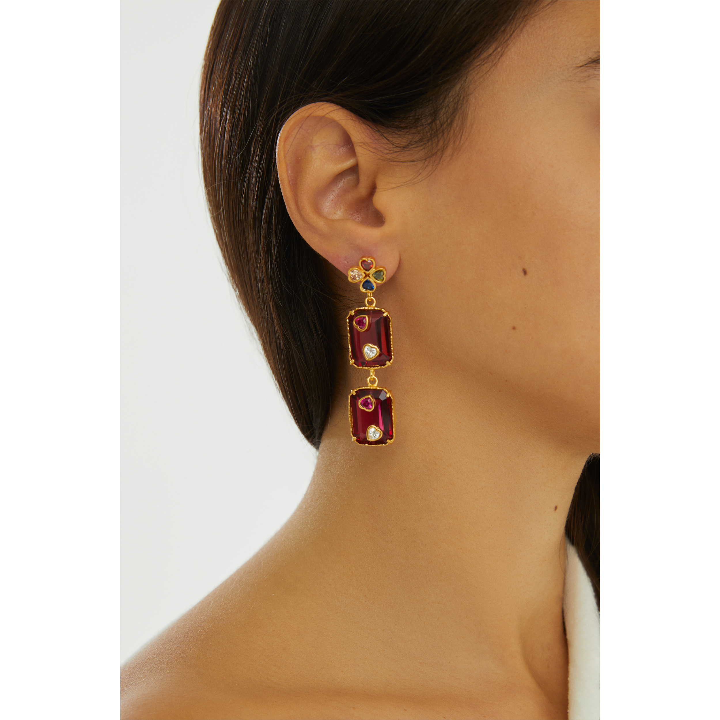 costume jewelry fashion jewelry swarovski statement earrings