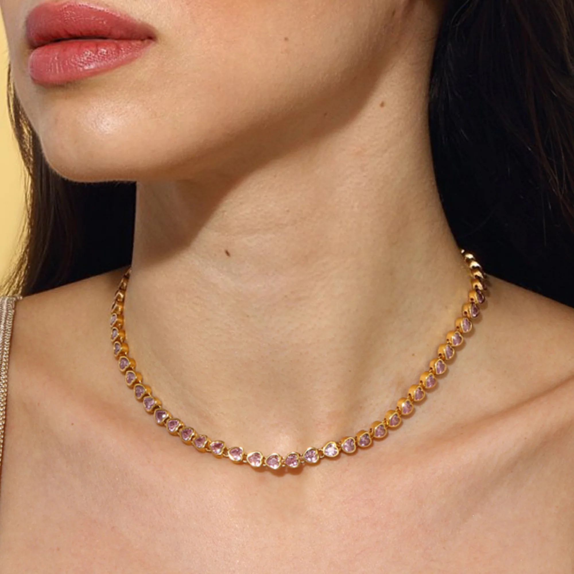 Designs That Highlight Your Elegance: Hearth Tennis Necklaces