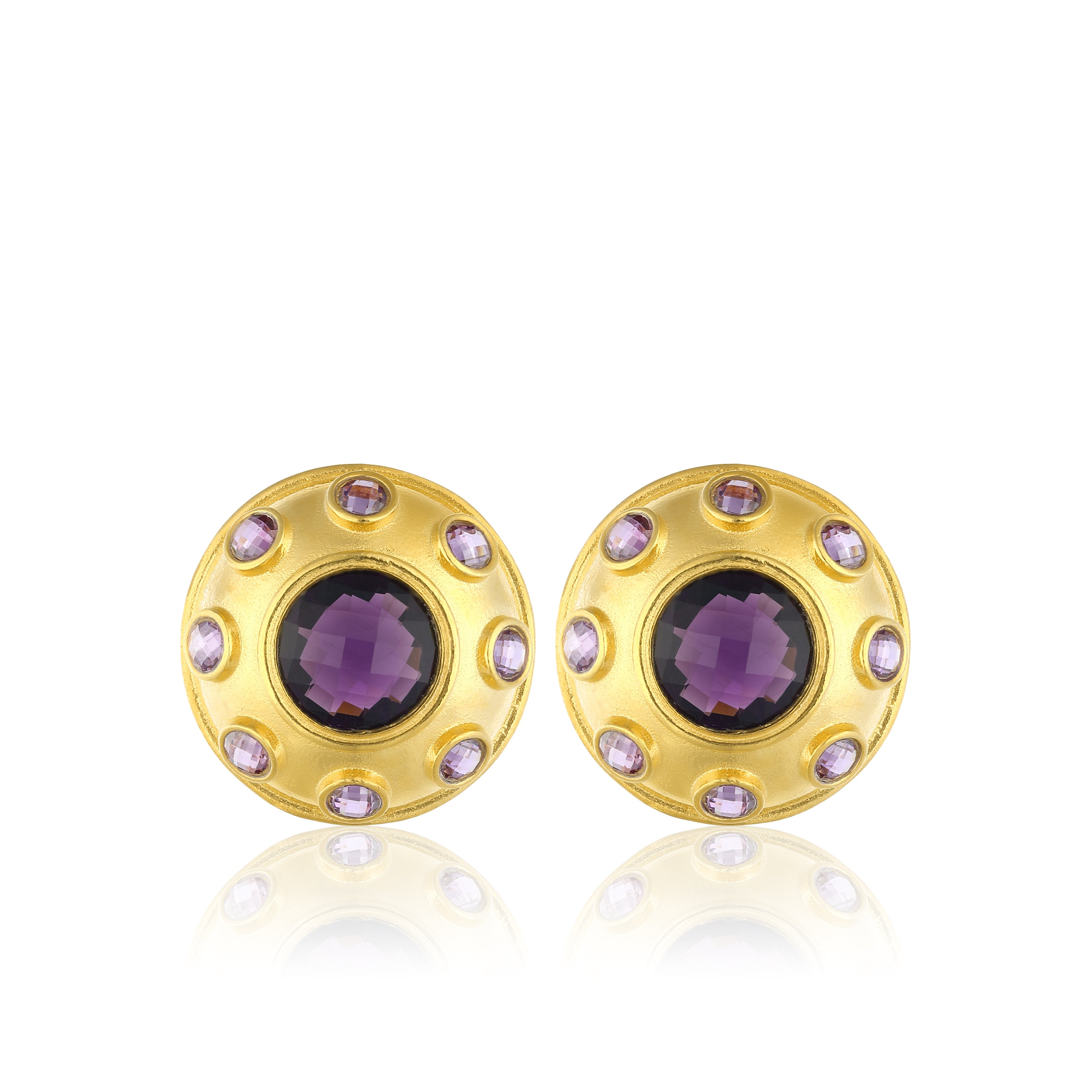 swarovski stone colorful crystal vintage earrings