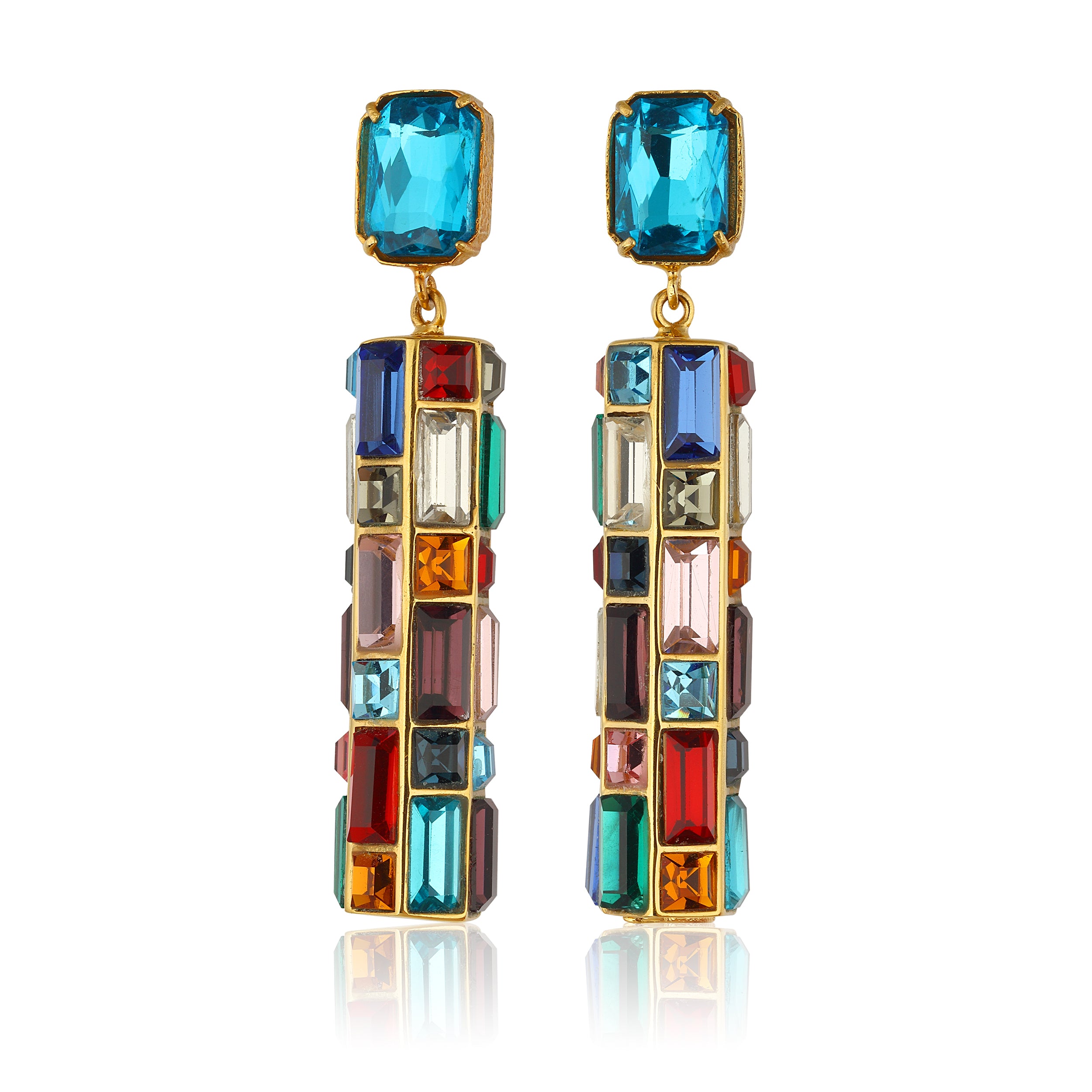 costume jewelry fashion jewelry swarovski statement earrings