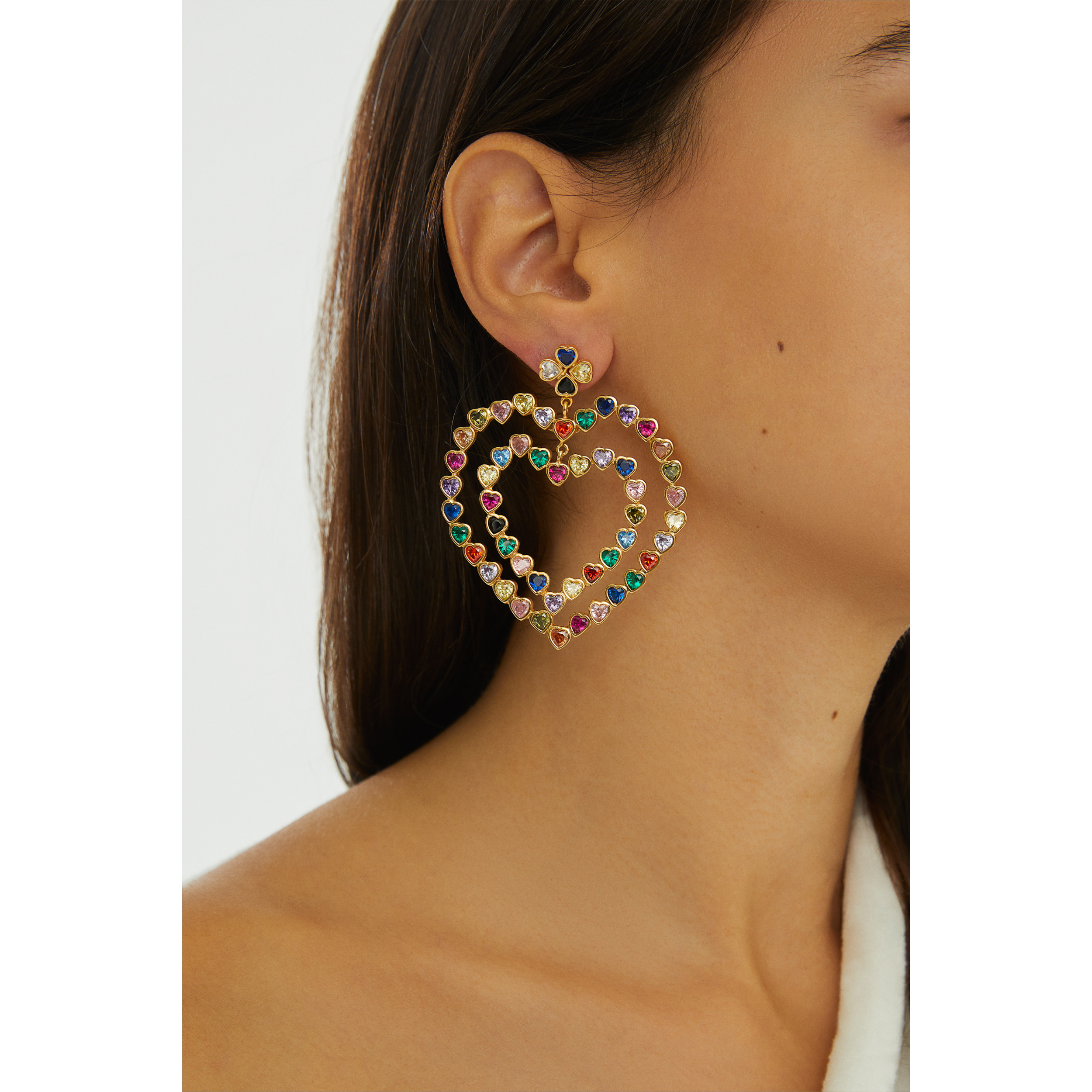 costume jewelry fashion jewelry swarovski statement earrings