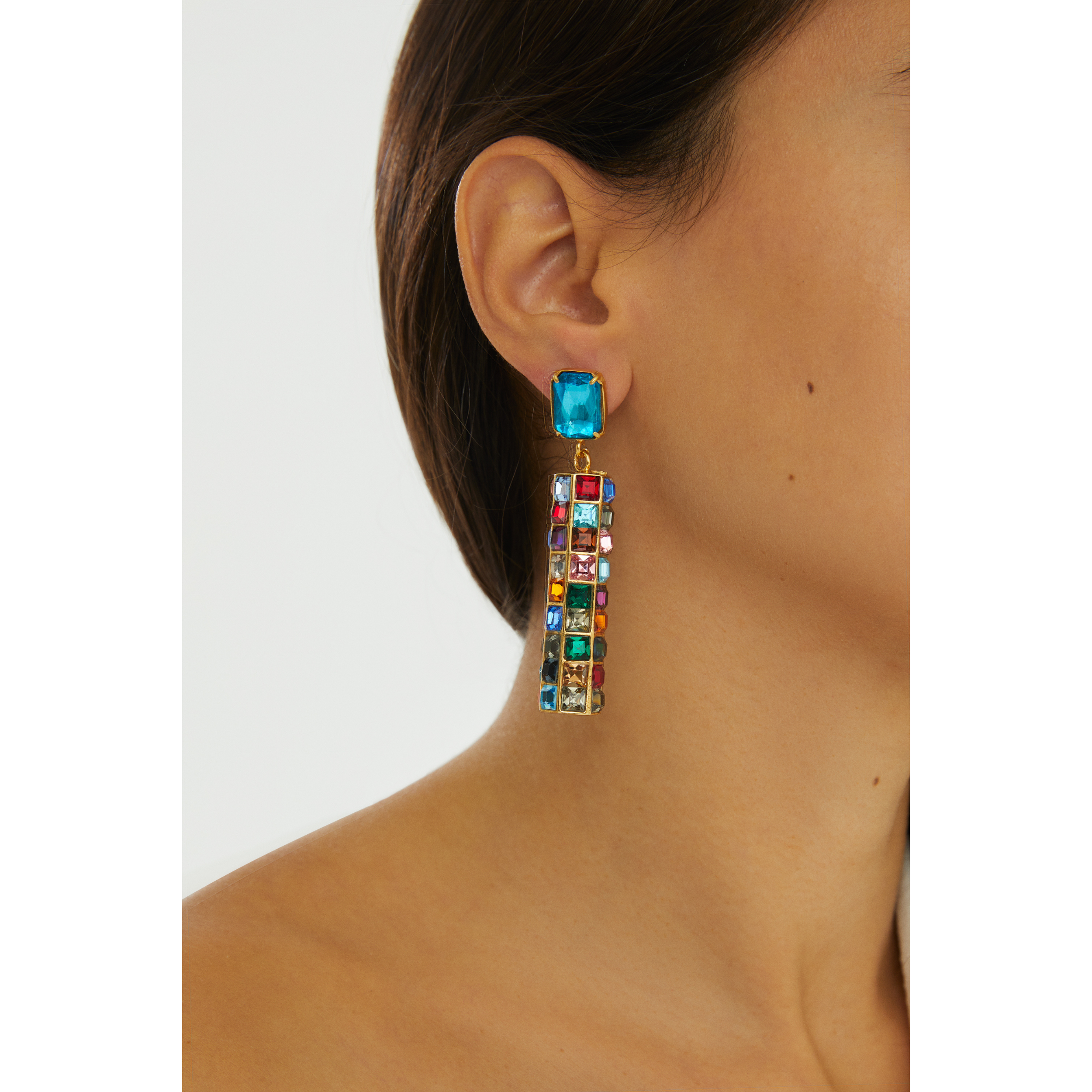 costume jewelry fashion jewelry swarovski statement earrings