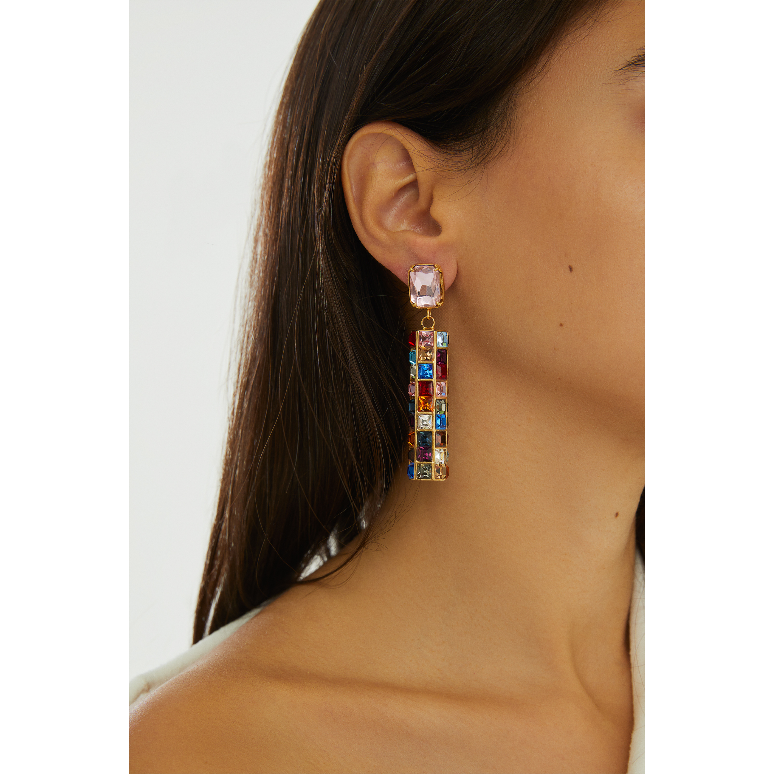 costume jewelry fashion jewelry swarovski statement earrings