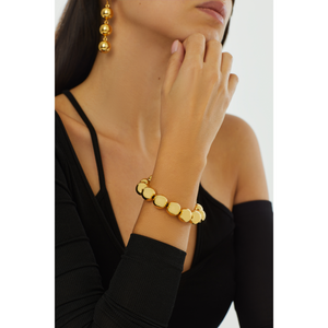 24K Gold plated bracelet costume jewelry