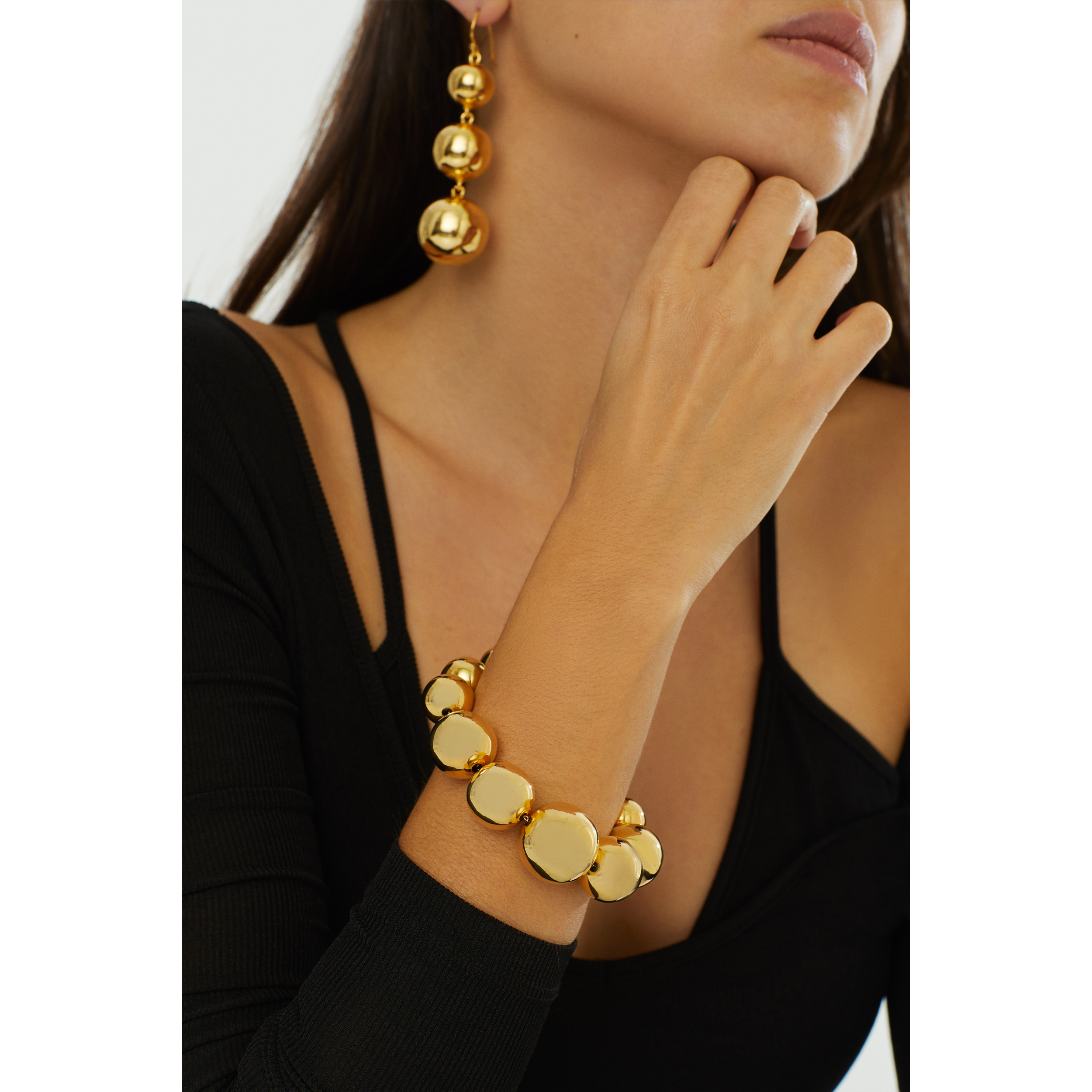 24K Gold plated bracelet costume jewelry