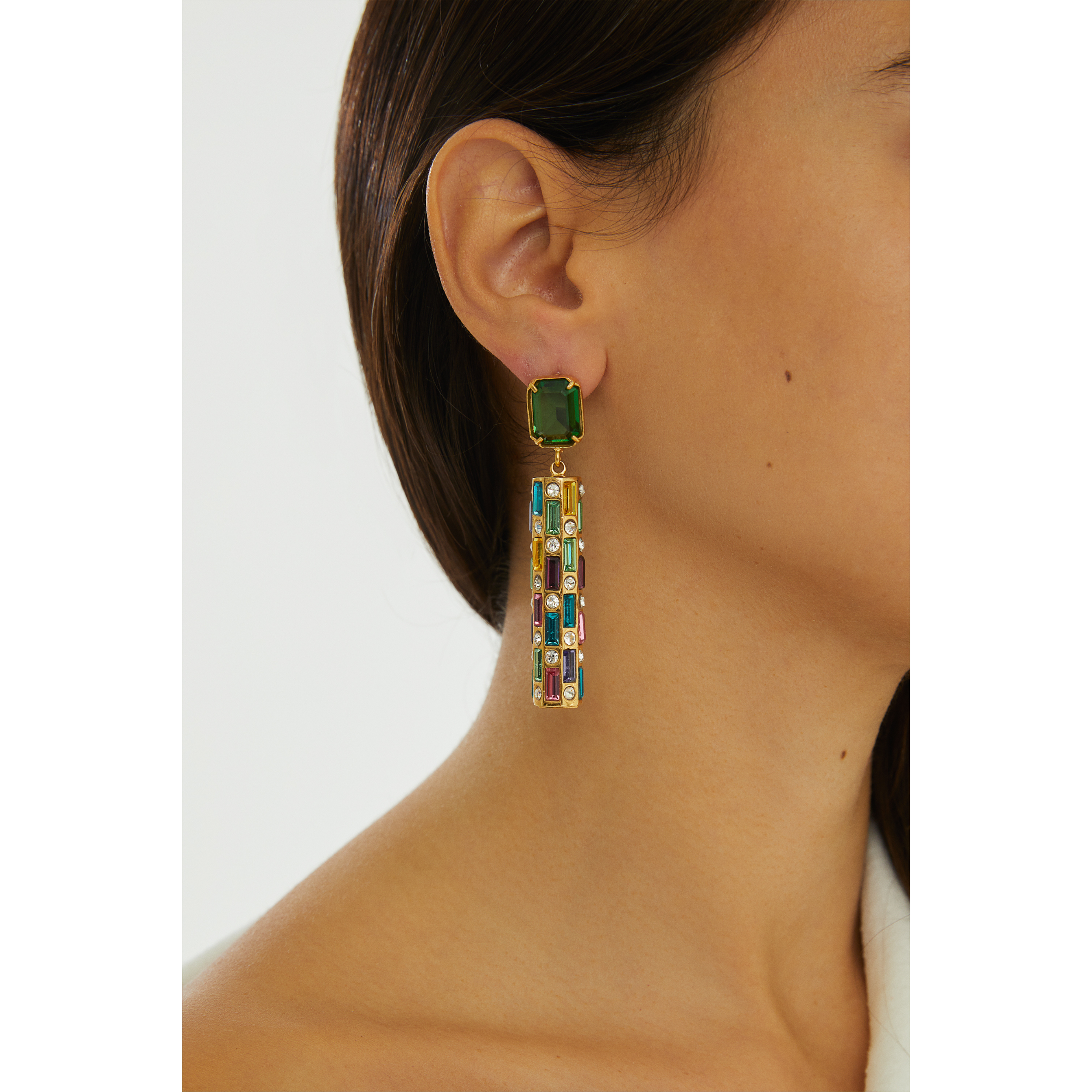 costume jewelry fashion jewelry swarovski statement earrings