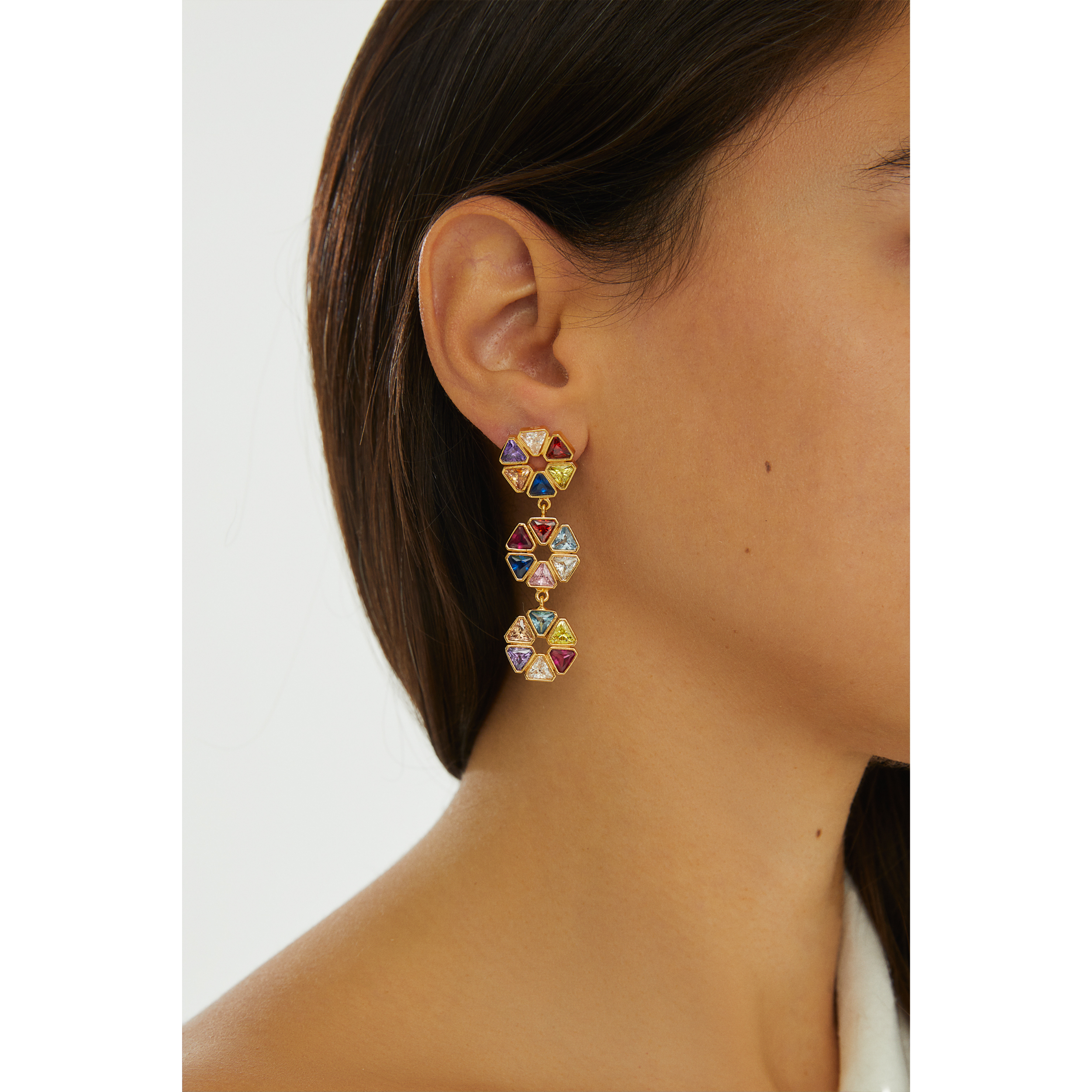 costume jewelry fashion jewelry swarovski statement earrings