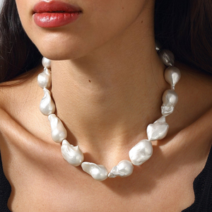Pearl necklace pearl jewelry costume jewelry