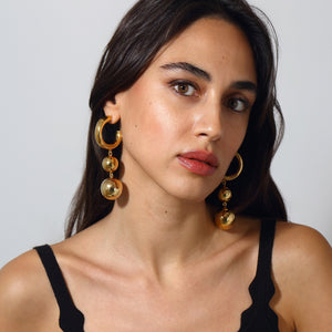 Leila Hoop Earrings