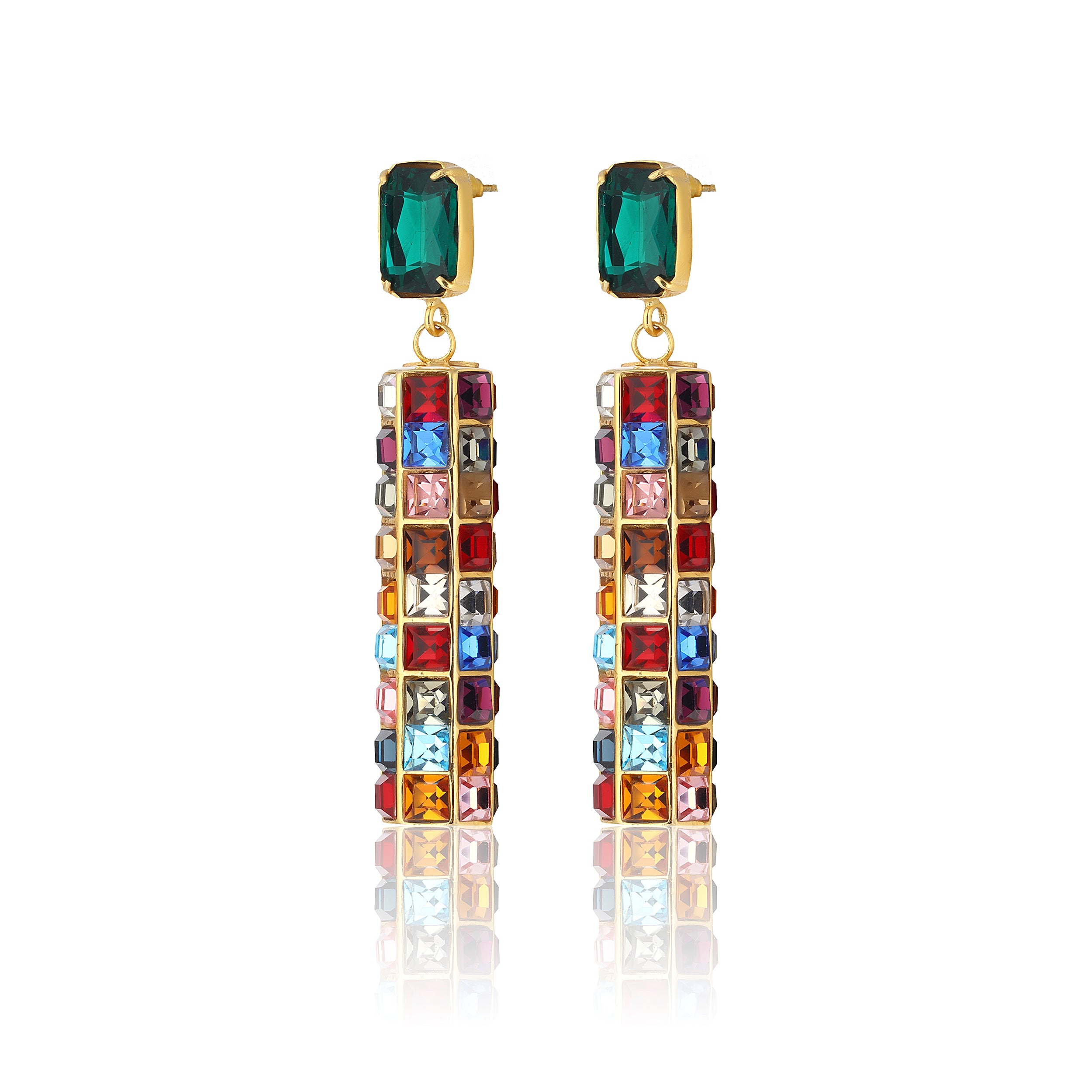 costume jewelry fashion jewelry swarovski statement earrings