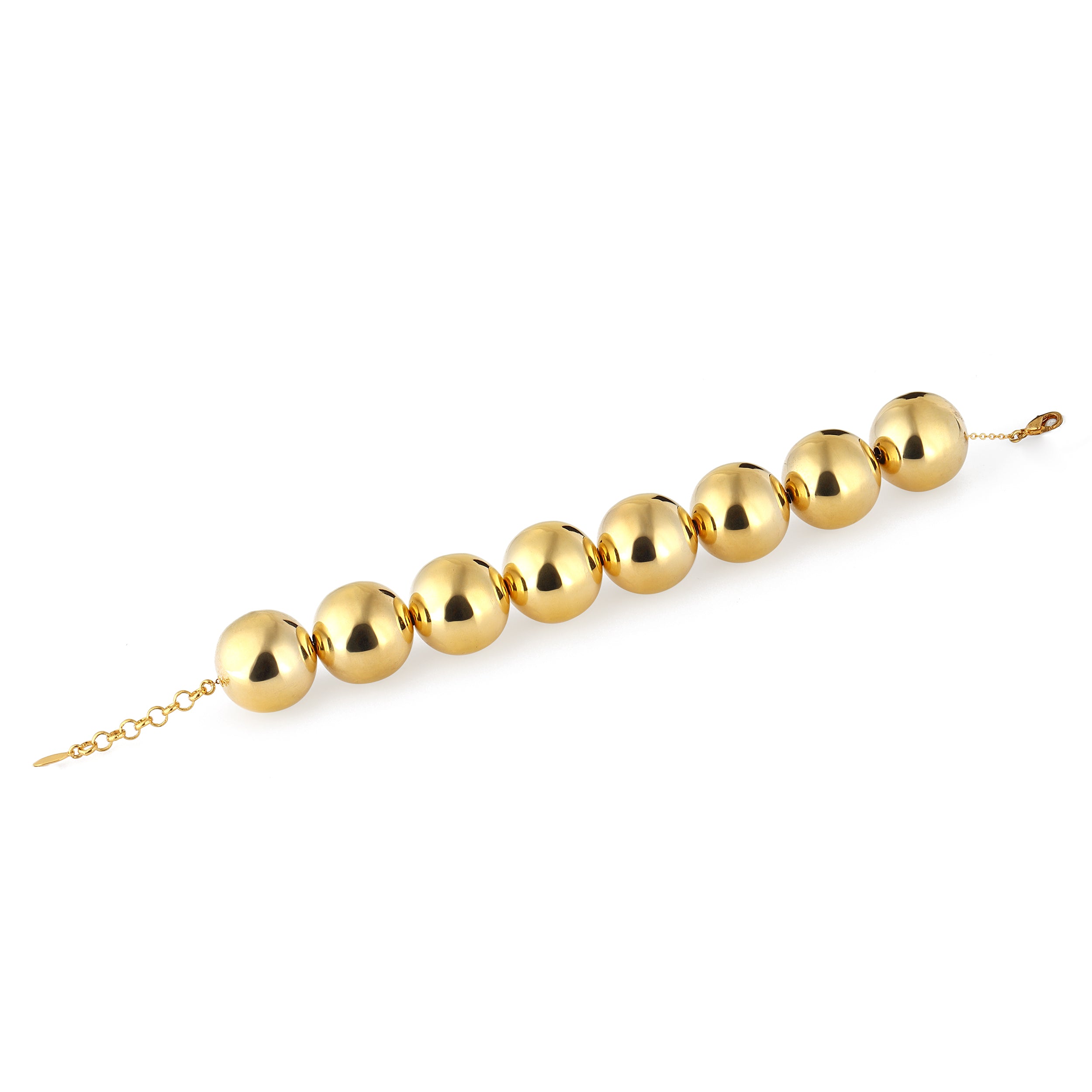 Gold Beaded Bracelet – Haute JS Design