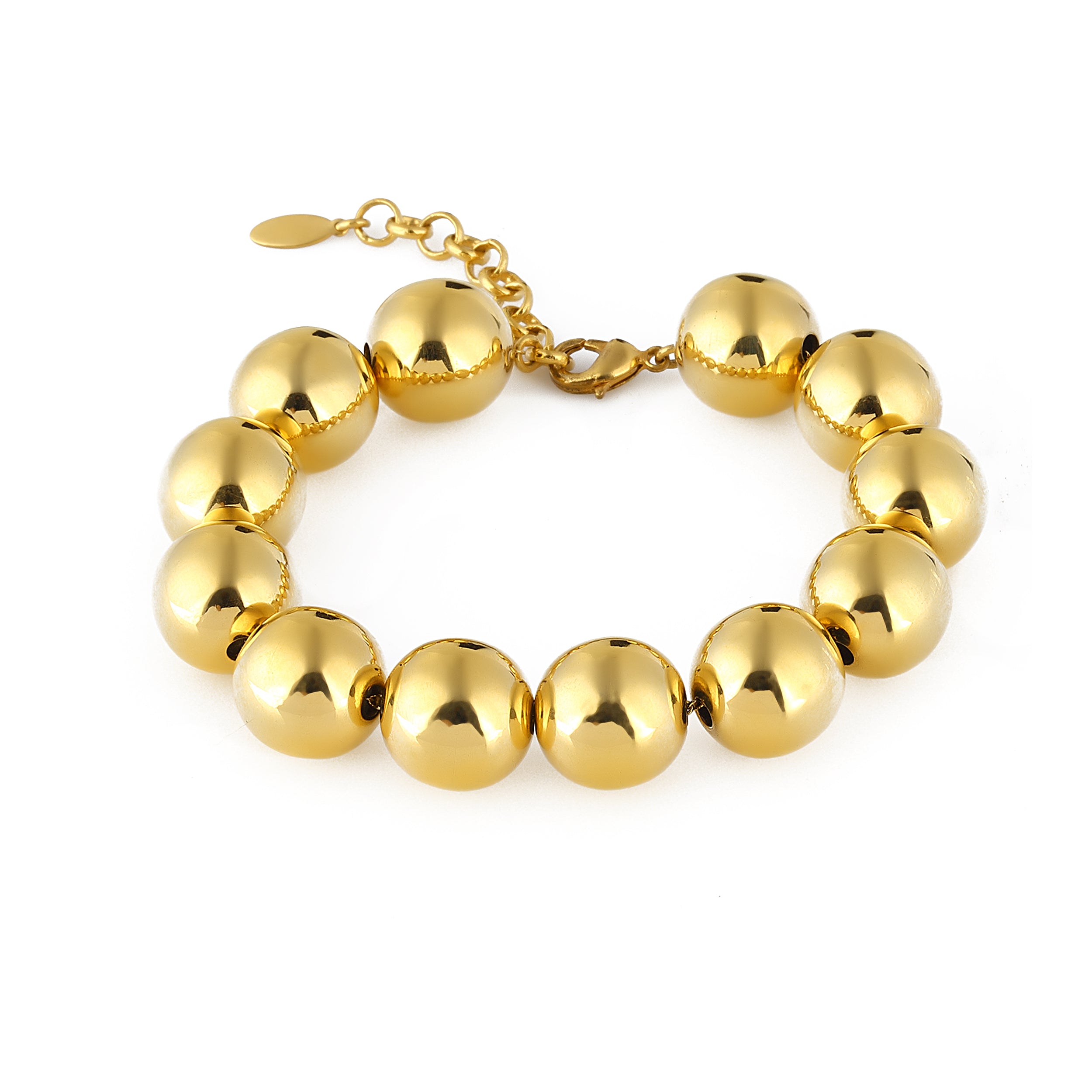 24K Gold plated bracelet costume jewelry