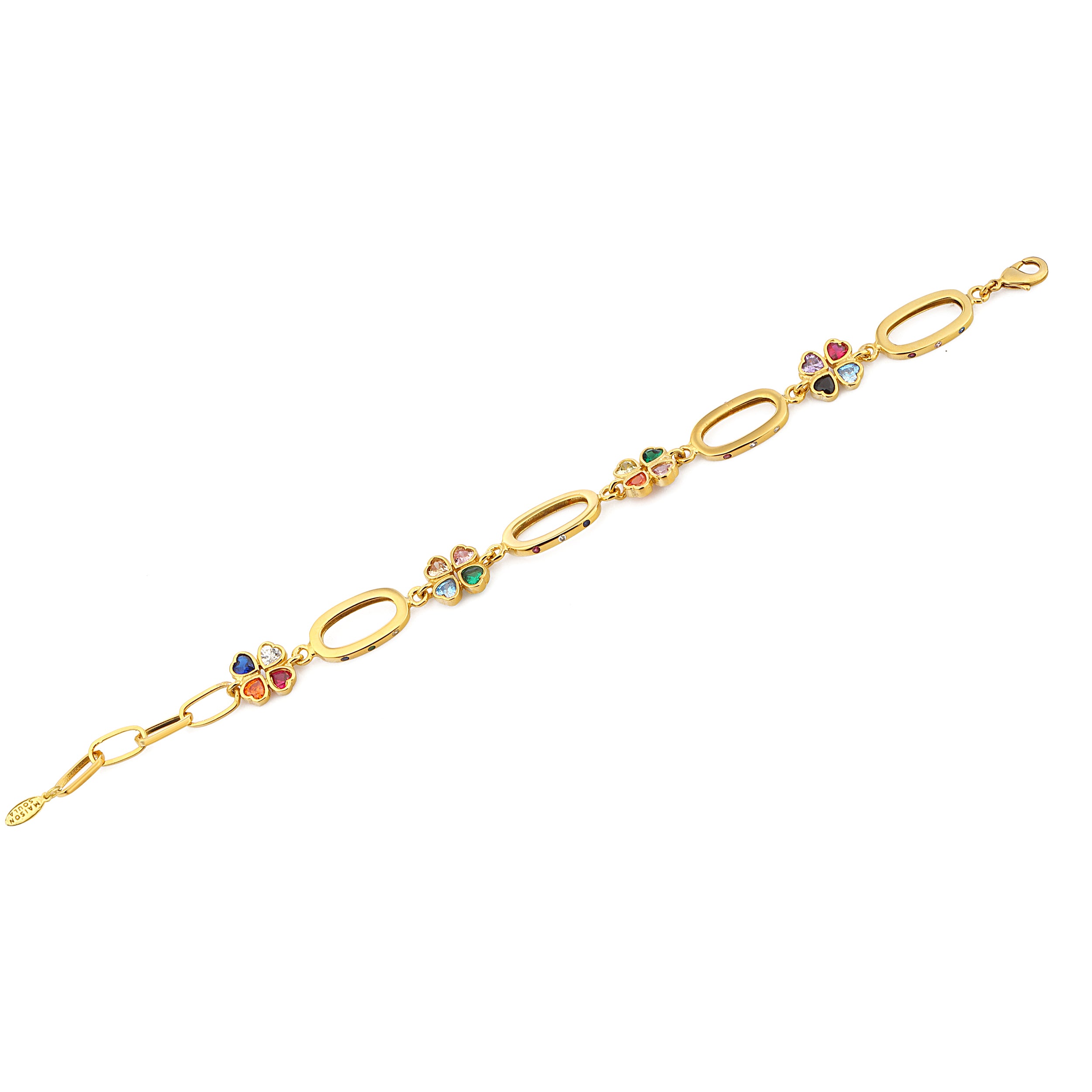 24K Gold plated jewelry chain bracelet costume jewelry