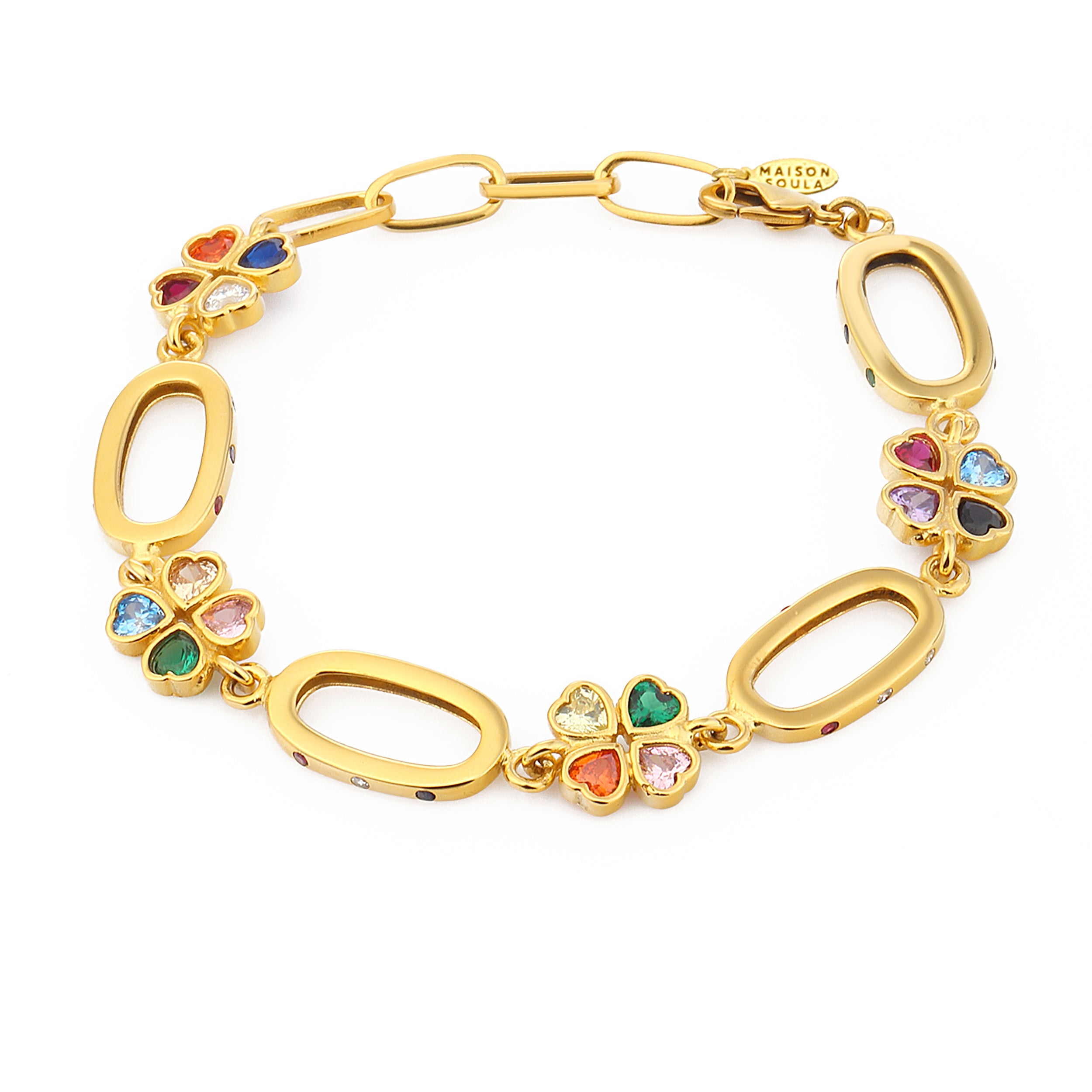 24K Gold plated jewelry chain bracelet costume jewelry